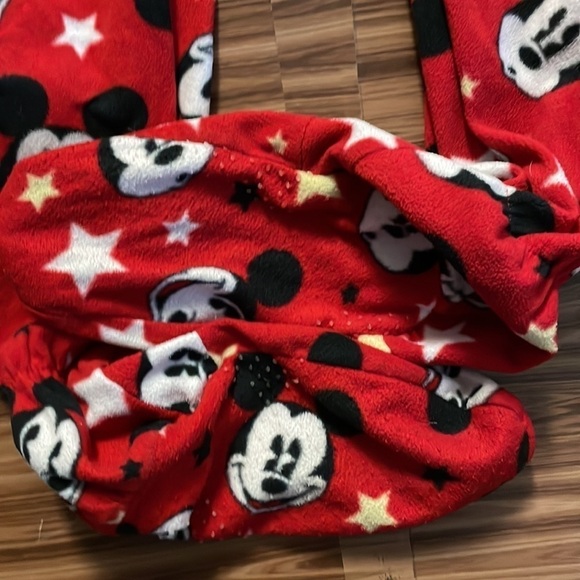 DISNEY Mickey Mouse Footed Pajamas Size Small - Picture 8 of 8